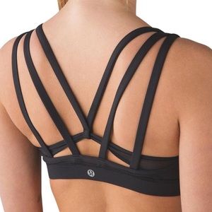 Lululemon Black Energy Bra *Exhale